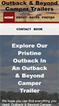 Mobile Screenshot of outbackandbeyond.com.au